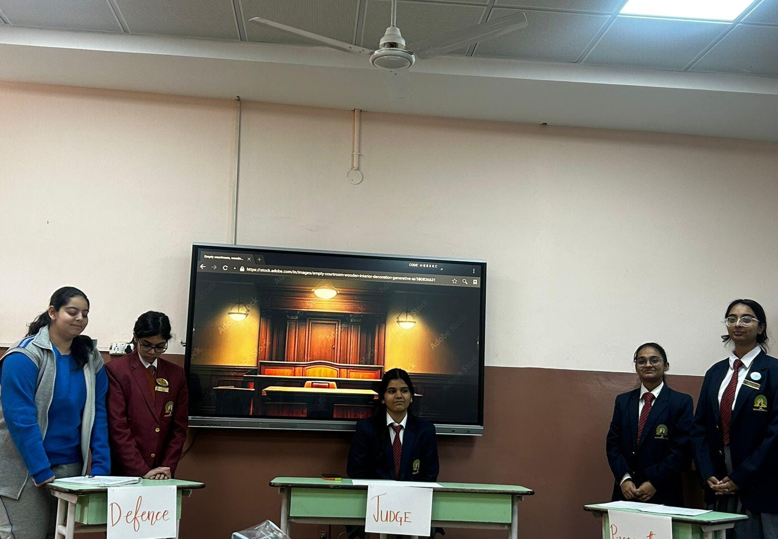 Into the Courtroom: Class XI Legal Studies Mock Trial